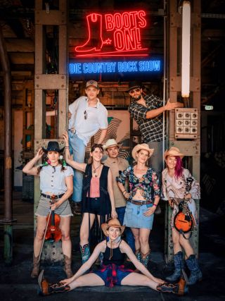 Band Wiener Neudorf Boots On! Die Country Rock Show Bild 2